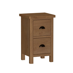 Radnor Oak Bedroom 2 Drawer Bedside