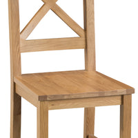 Oakhampton Oak Chairs Crossback & Ladderback