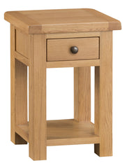 Oakhampton Oak 1 Drawer Side Table