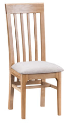 Oslo Oak Slat Back Chair