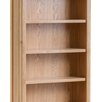 Oslo Oak Large Bookcase with Drawer
