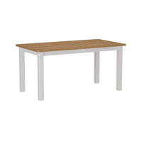 Radnor Oak & Painted Dining 1.6m Extending Table