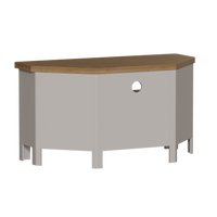 Radnor Oak & Painted Dining Corner TV Cabinet