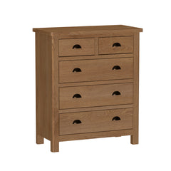 Radnor Oak Bedroom 2 Over 3 Chest of Drawers