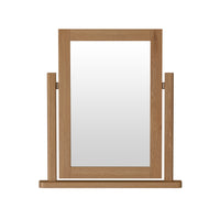 Radnor Oak Bedroom Swivel Dressing Table Mirror
